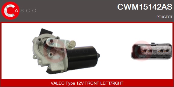 CASCO Viskermotor cwm15142as foran for CITROËN/PEUGEOT