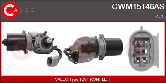 CASCO Viskermotor cwm15146as foran for IVECO
