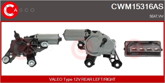 CASCO Viskermotor cwm15316as bag for VAG
