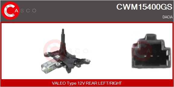 CASCO Viskermotor cwm15400gs bag for DACIA RENAULT