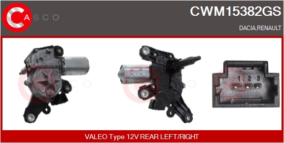CASCO Viskermotor cwm15382gs bag for RENAULT