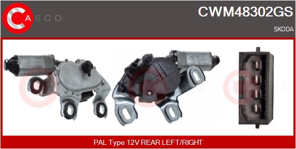 CASCO Viskermotor cwm48302gs bag for VAG