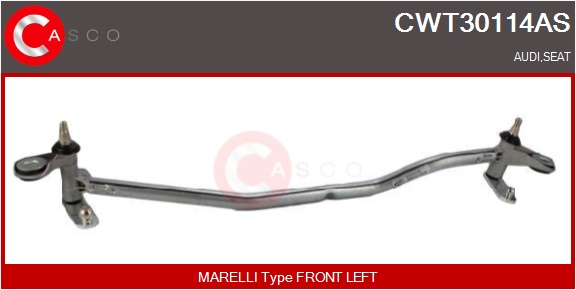 CASCO Viskerarmstang cwt30114as foran for AUDI VAG