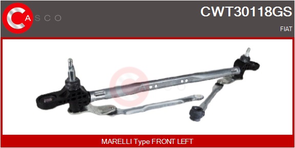 CASCO Viskerarmstang cwt30118gs foran for FIAT