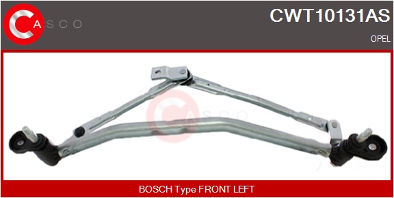 CASCO Viskerarmstang cwt10131as foran for OPEL