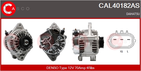 CASCO Generator cal40182as for DAIHATSU