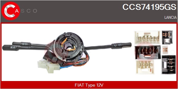 CASCO Ratstammekontakt ccs74195gs for FIAT