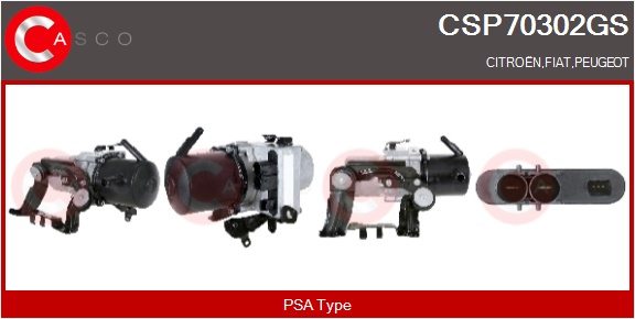 CASCO Hydraulikpumpe, styresystem csp70302gs for CITROËN/PEUGEOT