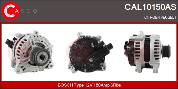 CASCO Generator cal10150as for CITROËN/PEUGEOT