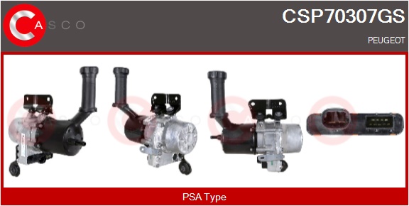 CASCO Hydraulikpumpe, styresystem csp70307gs for CITROËN/PEUGEOT