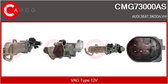 CASCO EGR-Modul cmg73000as for VAG