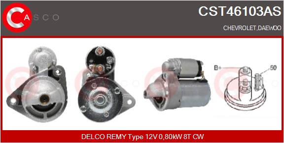 CASCO Starter cst46103as for GENERAL MOTORS