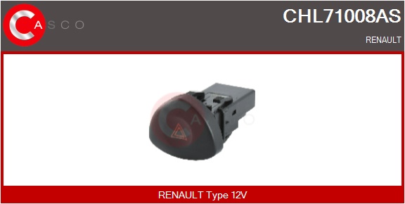 CASCO Katastrofeblinkkontakt chl71008as for RENAULT