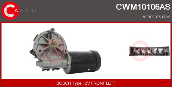 CASCO Viskermotor cwm10106as foran for MERCEDES-BENZ