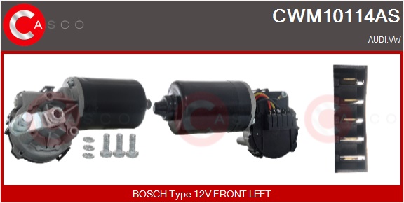 CASCO Viskermotor cwm10114as foran for VAG