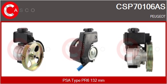 CASCO Hydraulikpumpe, styresystem csp70106as for CITROËN/PEUGEOT