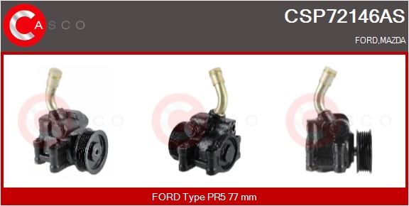 CASCO Hydraulikpumpe, styresystem csp72146as for FORD MAZDA