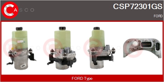 CASCO Hydraulikpumpe, styresystem csp72301gs for FORD