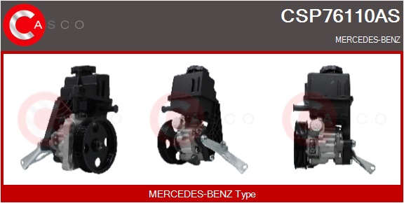 CASCO Hydraulikpumpe, styresystem CSP76110AS for MERCEDES-BENZ