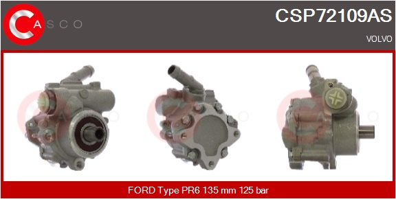 CASCO Hydraulikpumpe, styresystem csp72109as for VOLVO