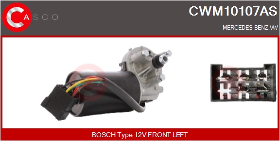 CASCO Viskermotor cwm10107as foran for VAG MERCEDES-BENZ