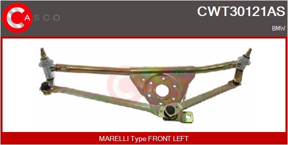 CASCO Viskerarmstang cwt30121as foran for BMW
