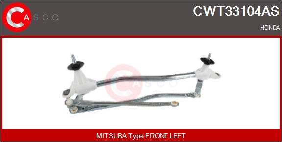 CASCO Viskerarmstang cwt33104as foran for HONDA