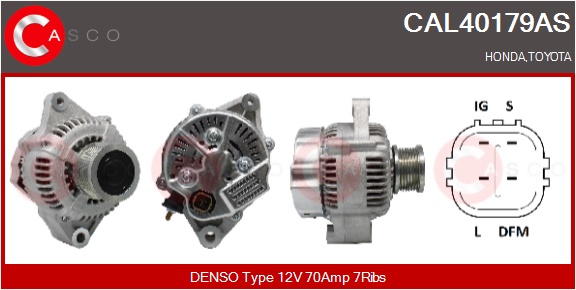 CASCO Generator cal40179as for TOYOTA
