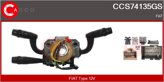 CASCO Ratstammekontakt ccs74135gs for FIAT