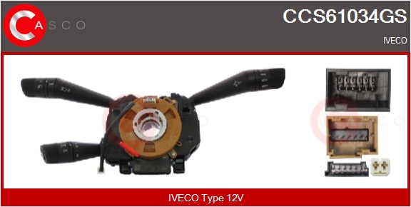CASCO Ratstammekontakt ccs61034gs for IVECO