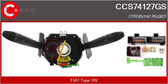 CASCO Ratstammekontakt ccs74127gs for CITROËN/PEUGEOT FIAT
