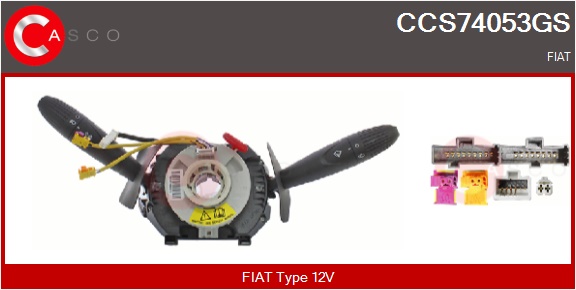 CASCO Ratstammekontakt ccs74053gs for FIAT