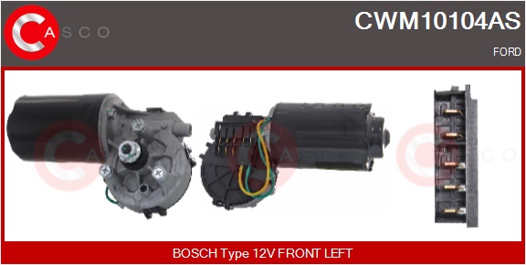 CASCO Viskermotor cwm10104as foran for FORD