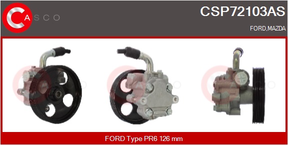 CASCO Hydraulikpumpe, styresystem csp72103as for FORD MAZDA