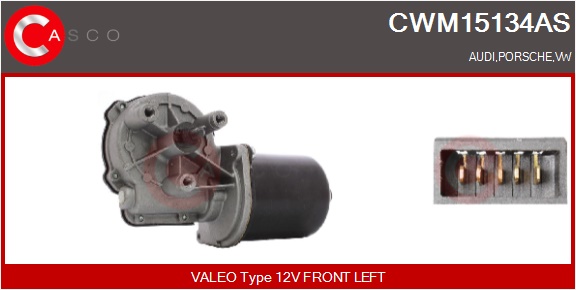 CASCO Viskermotor cwm15134as foran for VAG PORSCHE