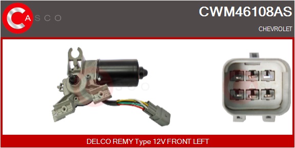 CASCO Viskermotor cwm46108as foran for GENERAL MOTORS
