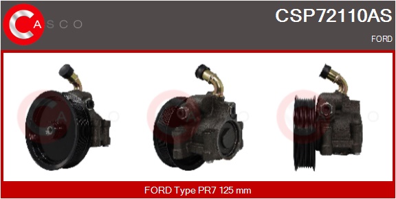 CASCO Hydraulikpumpe, styresystem csp72110as for FORD