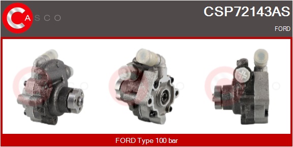 CASCO Hydraulikpumpe, styresystem csp72143as for FORD