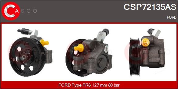 CASCO Hydraulikpumpe, styresystem csp72135as for FORD