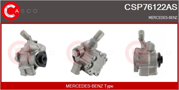 CASCO Hydraulikpumpe, styresystem csp76122as for MERCEDES-BENZ