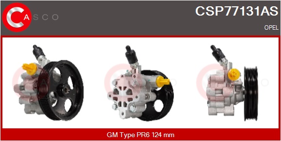 CASCO Hydraulikpumpe, styresystem CSP77131AS for OPEL GENERAL MOTORS