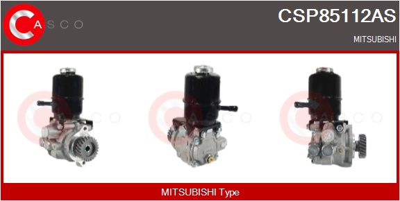 CASCO Hydraulikpumpe, styresystem CSP85112AS for MITSUBISHI
