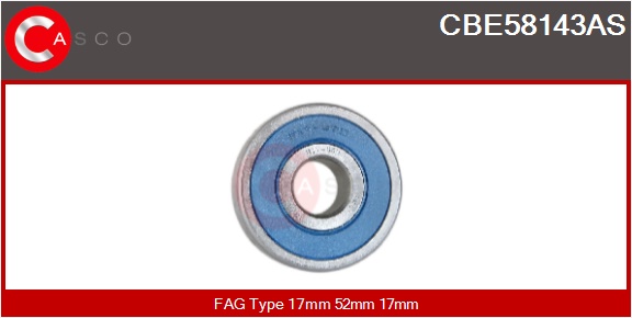 CASCO Leje cbe58143as for IKA FIAT