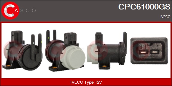 CASCO Trykomformer, udstødningsstyring cpc61000gs for IVECO