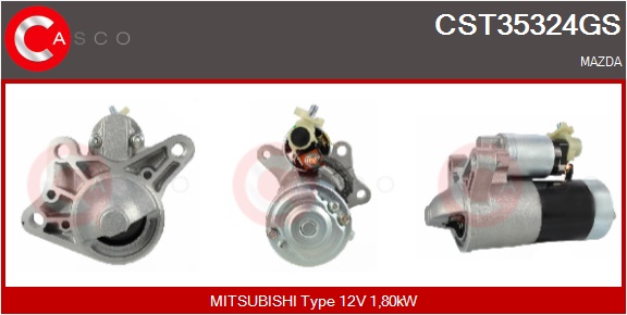 CASCO Starter cst35324gs for MITSUBISHI HONDA MAZDA