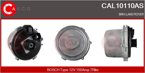 CASCO Generator cal10110as for BMW ROVER