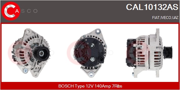CASCO Generator cal10132as for IVECO FIAT