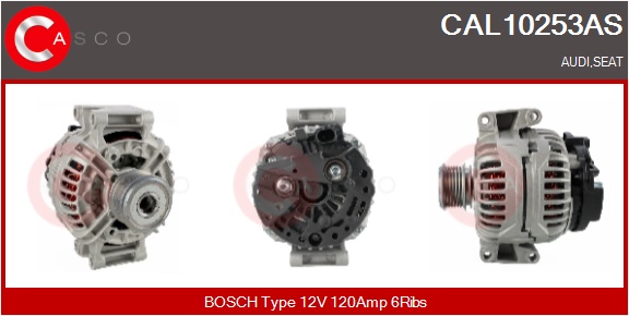 CASCO Generator cal10253as for VAG