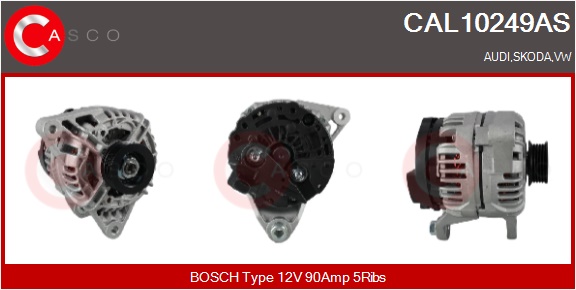 CASCO Generator cal10249as for VAG