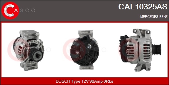 CASCO Generator cal10325as for MERCEDES-BENZ